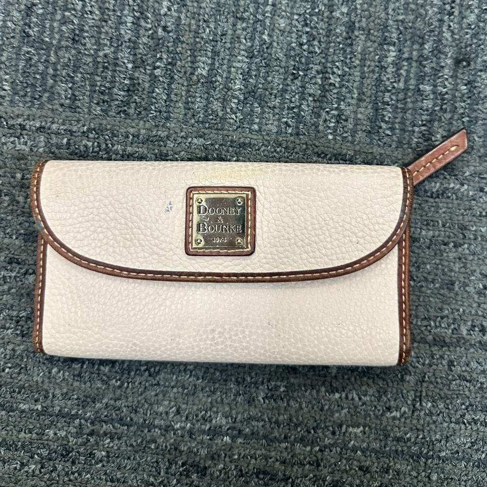Dooney & Bourke light pink and Brown Wallet